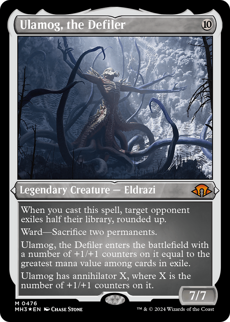 Ulamog, the Defiler (MH3-476) - Modern Horizons 3 Foil - Poke-Collect