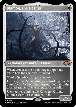 Ulamog, the Defiler (MH3-476) - Modern Horizons 3 Foil - Poke-Collect