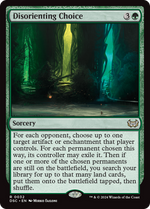 Disorienting Choice (DSC-032) - Duskmourn: House of Horror Commander - Poke-Collect