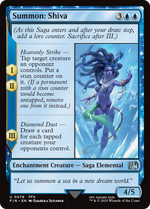 Summon: Shiva (FIN-078) - FINAL FANTASY: (enchantment) - Poke-Collect
