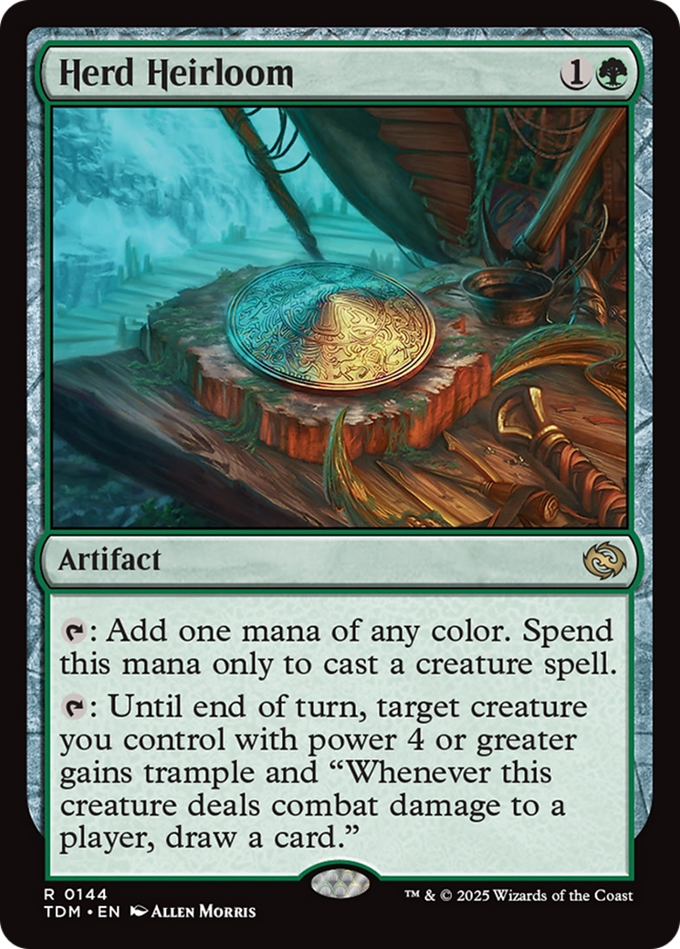 Herd Heirloom (TDM-144) - Tarkir: Dragonstorm - Poke-Collect