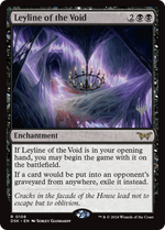 Leyline of the Void (PPDSK-106) - Duskmourn: House of Horror Promos Foil - Poke-Collect