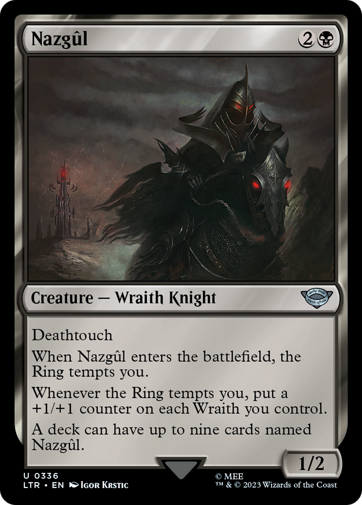 Nazgûl (LTR-336) - The Lord of the Rings: Tales of Middle-earth Foil - Poke-Collect