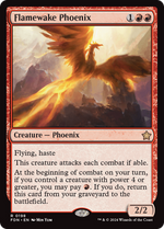 Flamewake Phoenix (FDN-198) - Foundations Foil - Poke-Collect