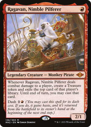 Ragavan, Nimble Pilferer (MH2-138) - Modern Horizons 2 - Poke-Collect