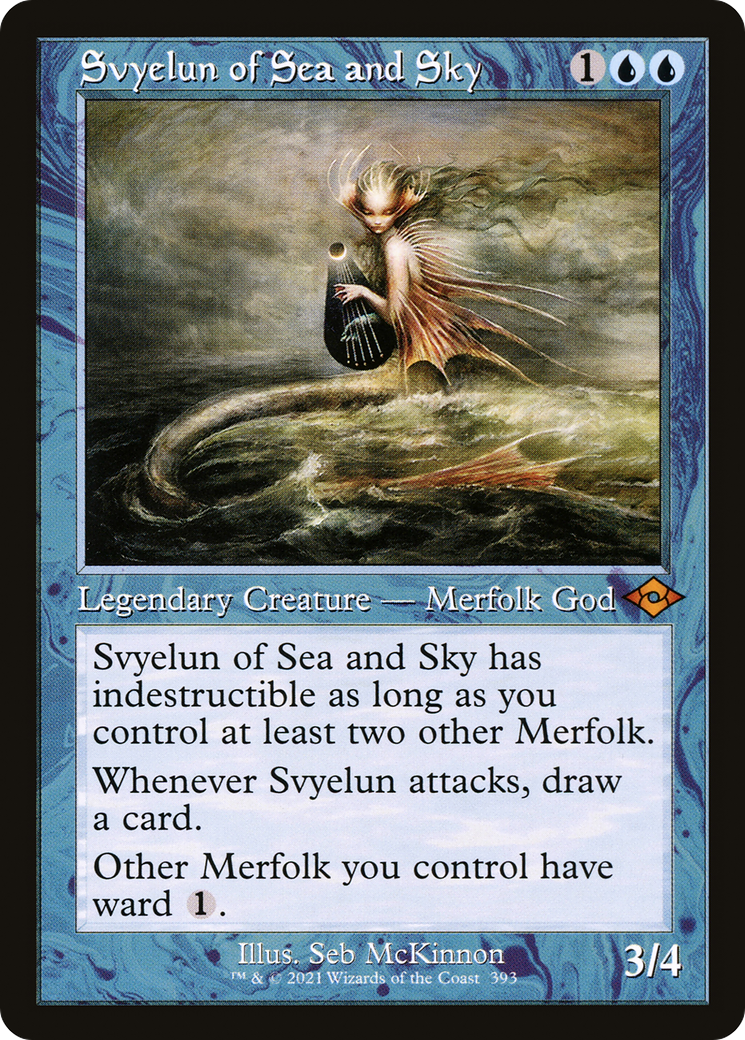 Svyelun of Sea and Sky (MH2-393) - Modern Horizons 2 Foil - Poke-Collect
