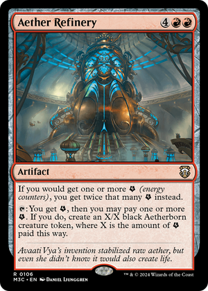 Aether Refinery (M3C-106) - Modern Horizons 3 Commander - Poke-Collect