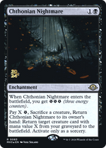 Chthonian Nightmare (PRE-083) - Modern Horizons 3 Promos Foil - Poke-Collect