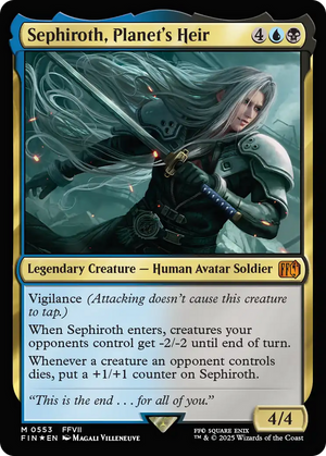 Sephiroth, Planet's Heir (FIN-553) - FINAL FANTASY Foil - Poke-Collect