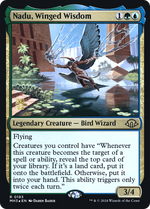 Nadu, Winged Wisdom (PRE-193) - Modern Horizons 3 Promos Foil - Poke-Collect