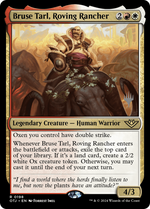 Bruse Tarl, Roving Rancher (PPOTJ-198) - Outlaws of Thunder Junction Promos Foil - Poke-Collect