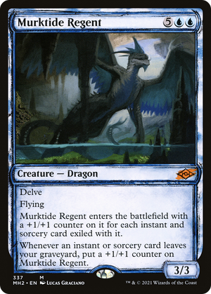 Murktide Regent (MH2-337) - Modern Horizons 2: (Showcase) Foil - Poke-Collect