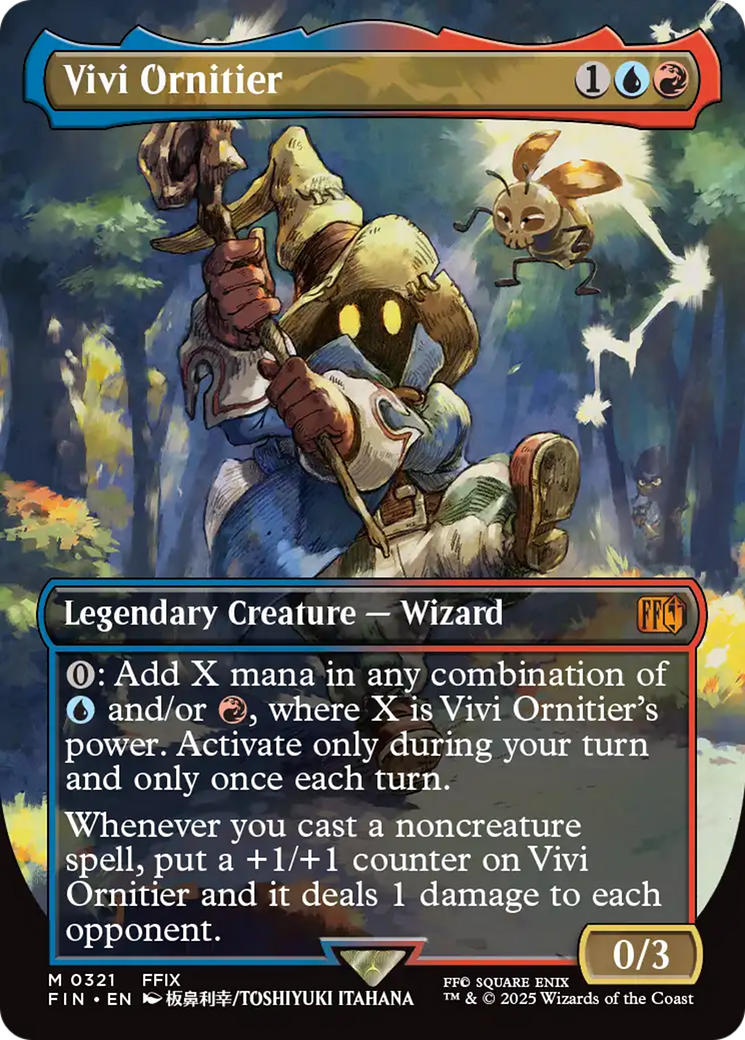 Vivi Ornitier (FIN-321) - FINAL FANTASY (Borderless) Foil - Poke-Collect