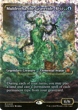Muldrotha, the Gravetide (FDN-440) - Foundations: (Showcase) Foil - Poke-Collect