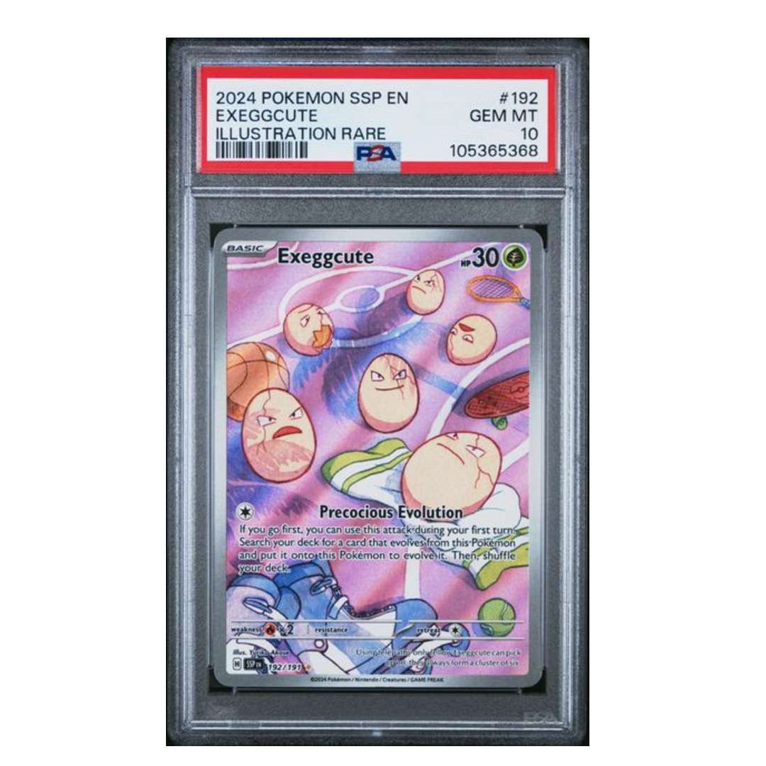 Exeggcute Surging Sparks #192 PSA 10 - Poke-Collect
