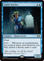 Entity Tracker (DSK-053) - Duskmourn: House of Horror Foil - Poke-Collect