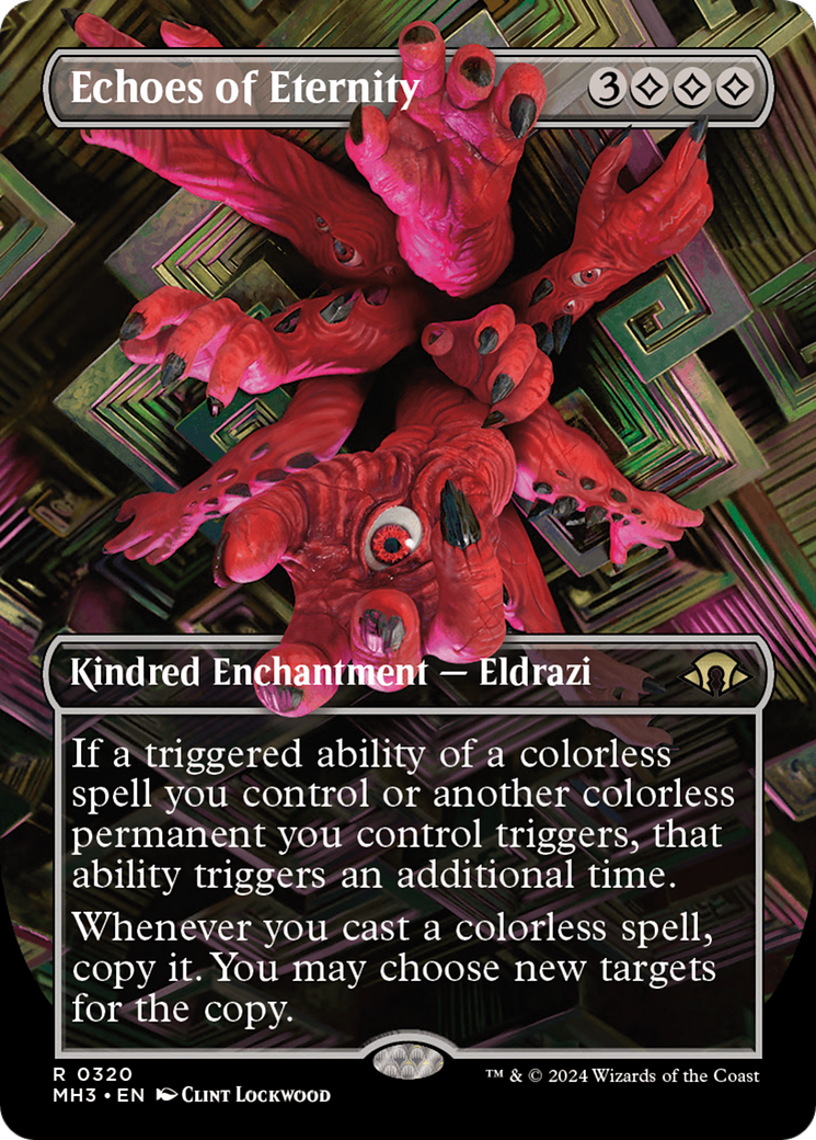 Echoes of Eternity (Borderless) (MH3-320) - Modern Horizons 3 (Borderless) Foil - Poke-Collect
