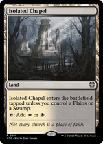 Isolated Chapel (OTC-301) - Outlaws of Thunder Junction Commander - Poke-Collect