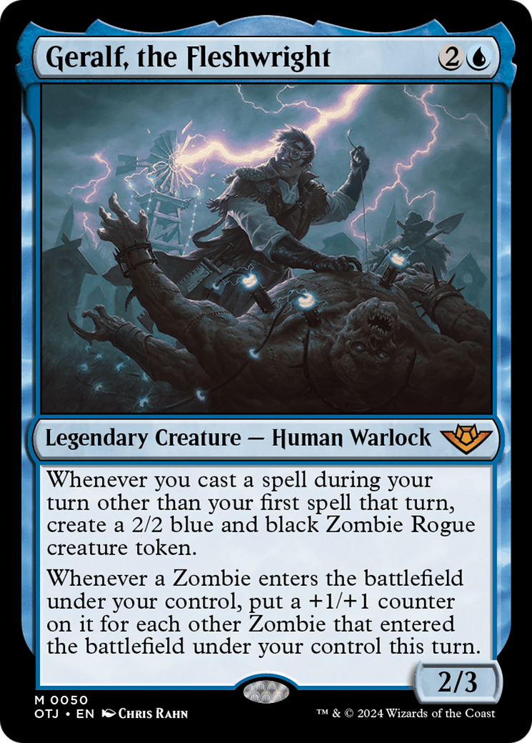 Geralf, the Fleshwright (OTJ-050) - Outlaws of Thunder Junction - Poke-Collect