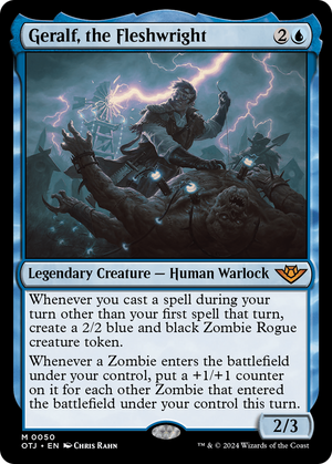 Geralf, the Fleshwright (OTJ-050) - Outlaws of Thunder Junction - Poke-Collect