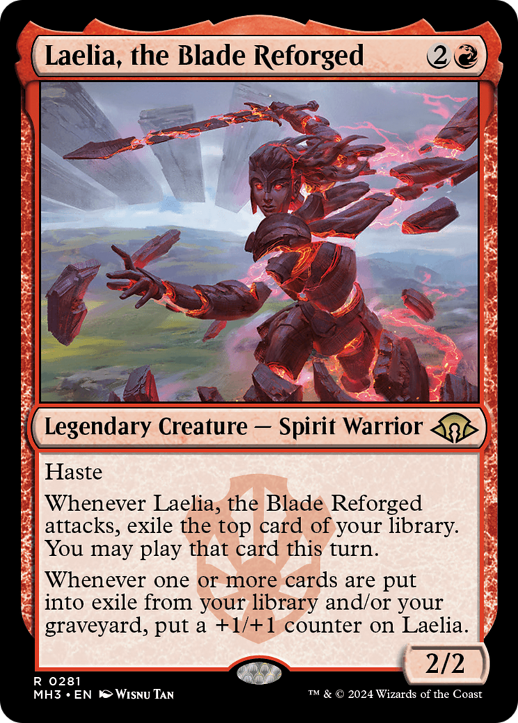 Laelia, the Blade Reforged (MH3-281) - Modern Horizons 3 - Poke-Collect