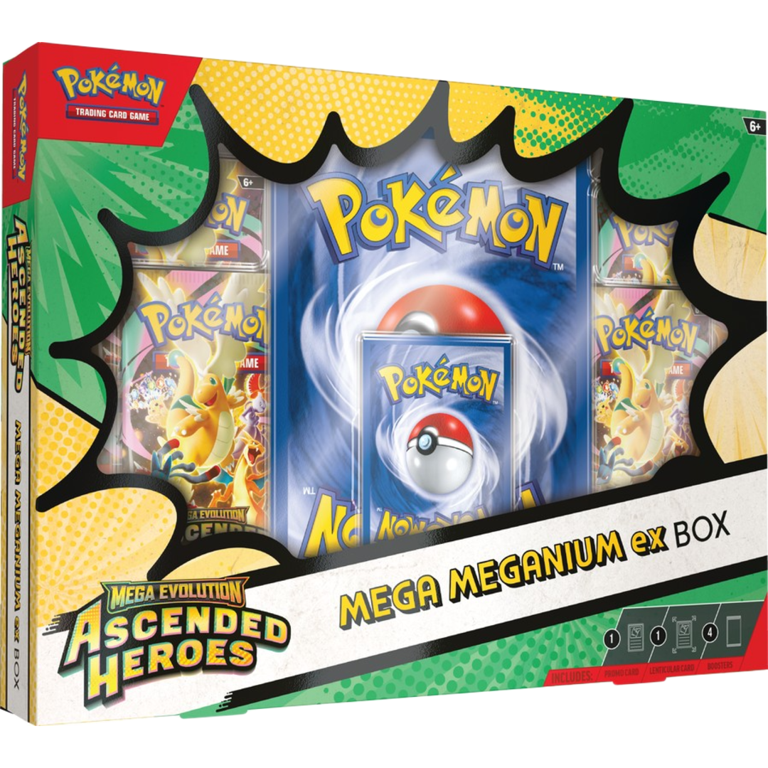 Mega Evolution: Ascended Heroes Mega Ex Box (Meganium) - Poke-Collect