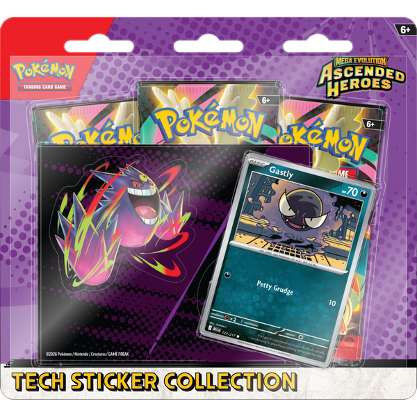 Mega Evolution: Ascended Heroes Tech Sticker Collection (Mega Gengar) - Poke-Collect