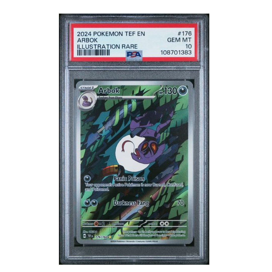 Arbok IR Temporal Forces #176 PSA 10 - Poke-Collect