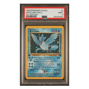 Articuno Holo Fossil 1st Edition #2 PSA 9 - Poke-Collect