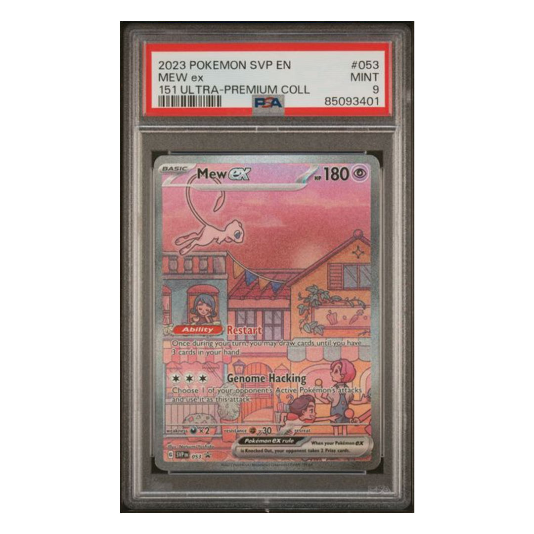 Mew ex 151 SVP #053 PSA 9 - Poke-Collect
