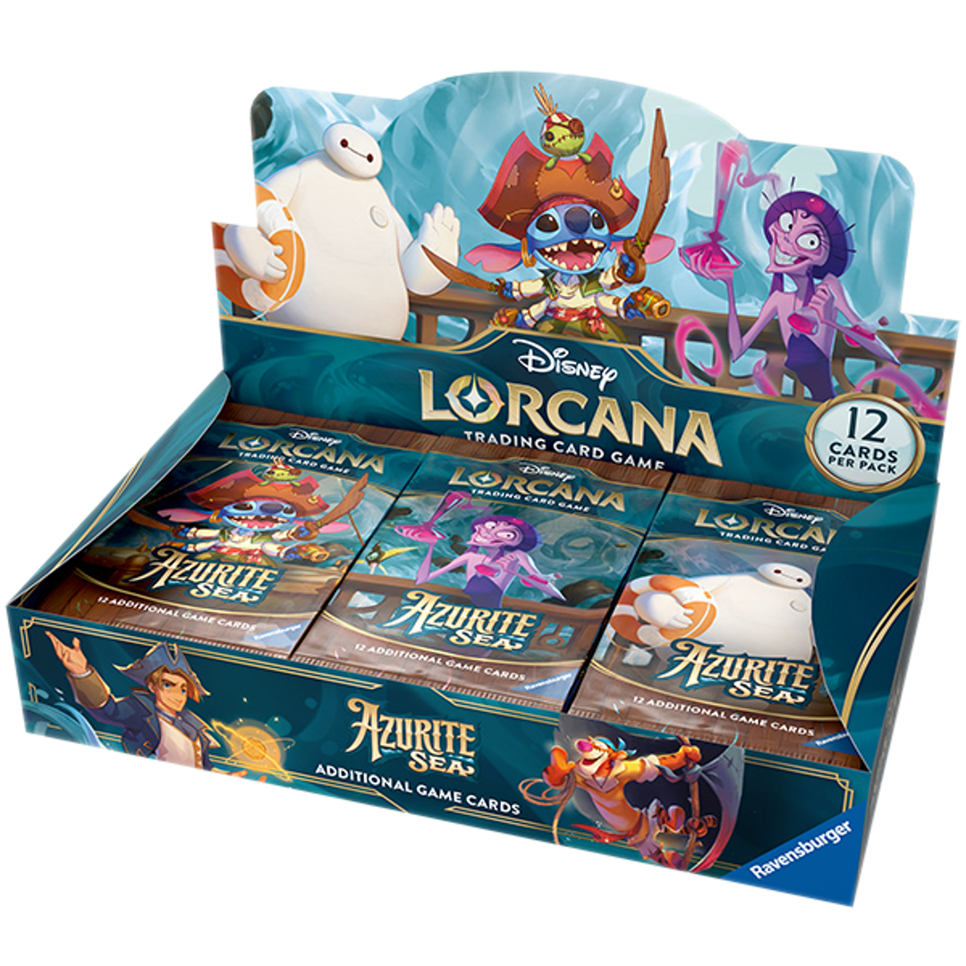 Disney Lorcana: Azurite Sea Booster Box (EARLY BIRD SPECIAL)