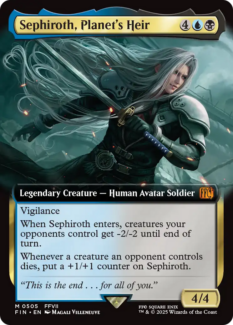 Sephiroth, Planet's Heir (FIN-505) - FINAL FANTASY: (Extended Art) - Poke-Collect