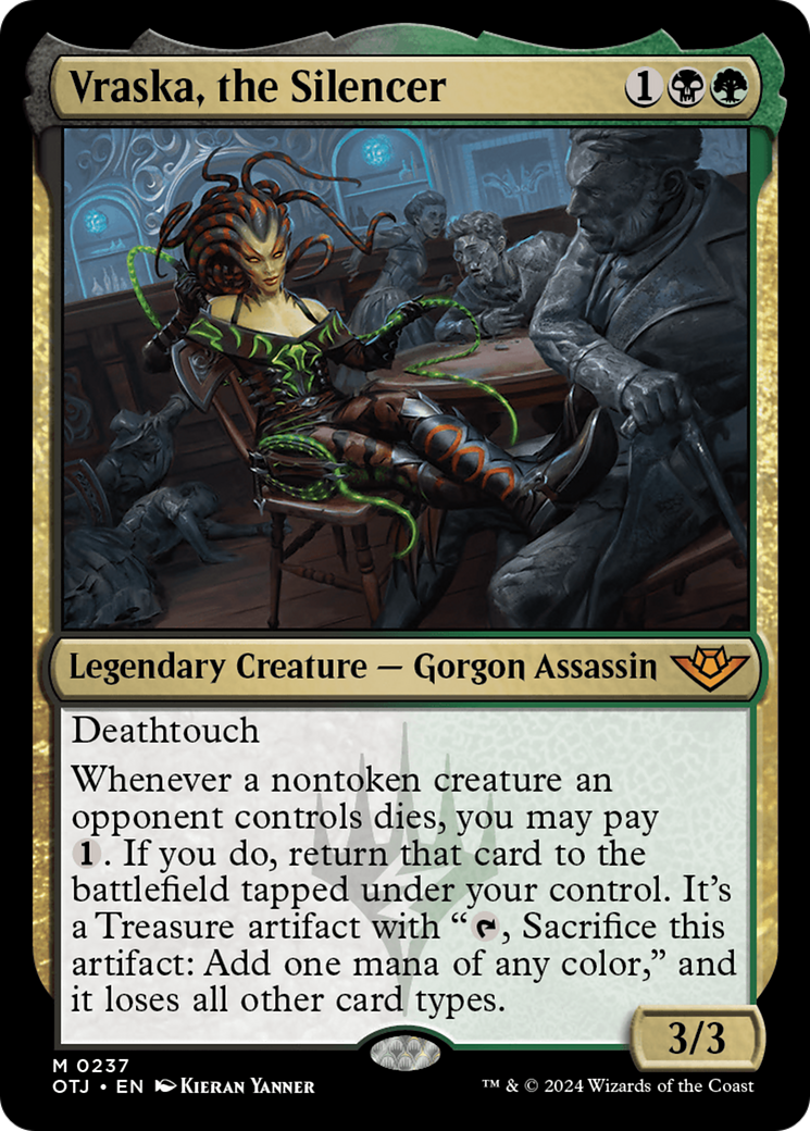 Vraska, the Silencer (OTJ-237) - Outlaws of Thunder Junction - Poke-Collect