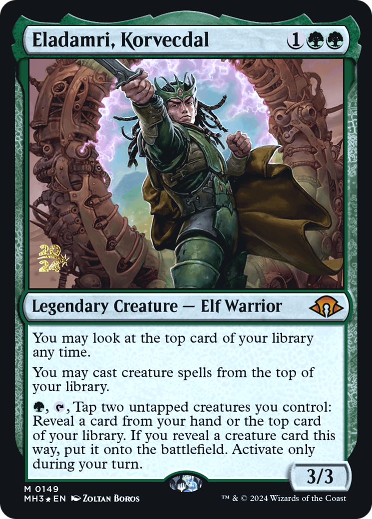 Eladamri, Korvecdal (PRE-149) - Modern Horizons 3 Promos Foil - Poke-Collect