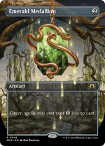 Emerald Medallion (Borderless) (MH3-345) - Modern Horizons 3 (Borderless) - Poke-Collect