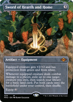 Sword of Hearth and Home (MH2-324) - Modern Horizons 2 (Borderless) - Poke-Collect