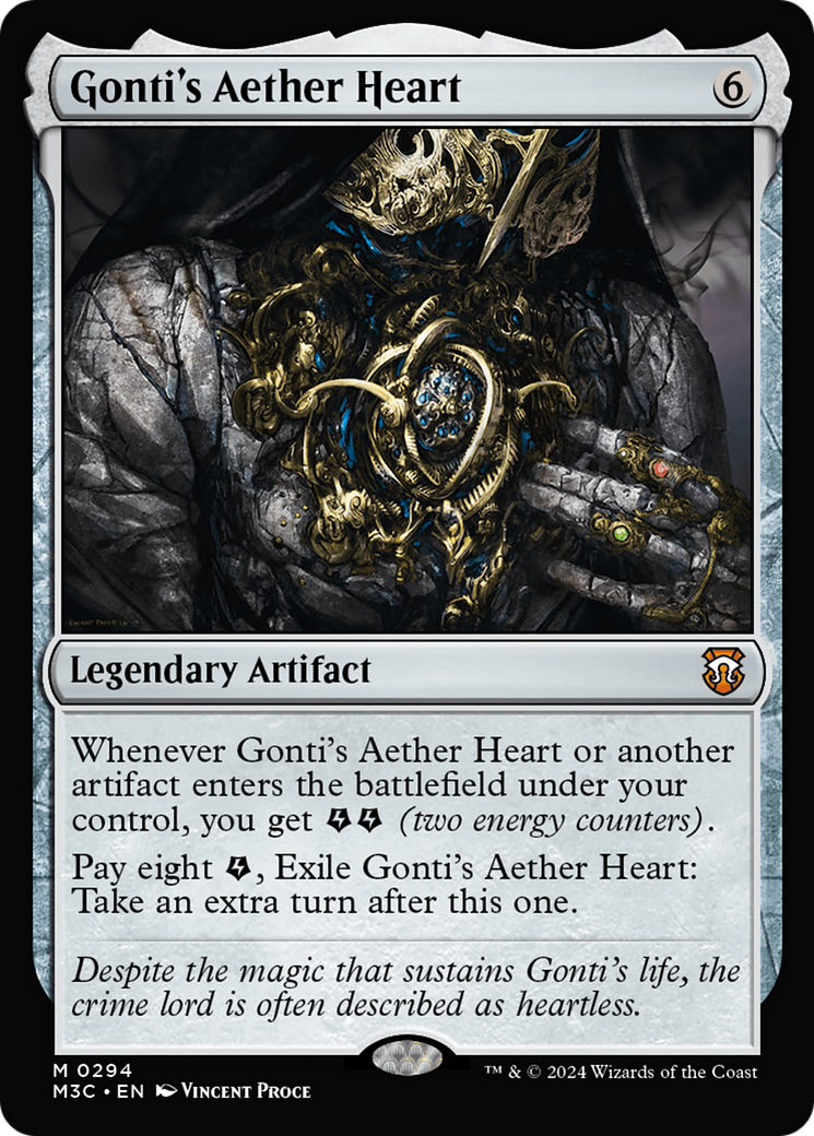 Gonti's Aether Heart (M3C-294) - Modern Horizons 3 Commander - Poke-Collect