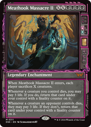 Meathook Massacre II (DSK-311) - Duskmourn: House of Horror: (Showcase) Foil - Poke-Collect