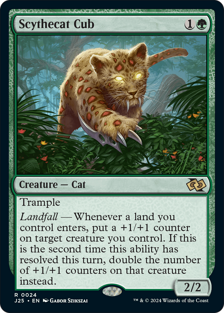 Scythecat Cub (J25-024) - Foundations Jumpstart - Poke-Collect
