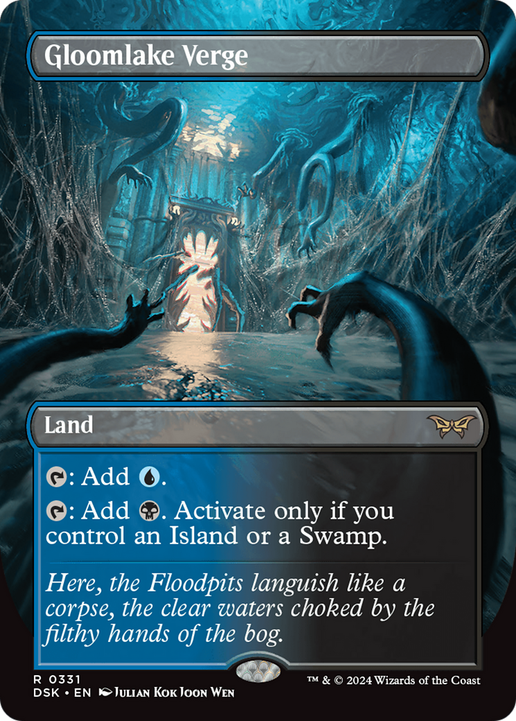 Gloomlake Verge (DSK-331) - Duskmourn: House of Horror (Borderless) - Poke-Collect