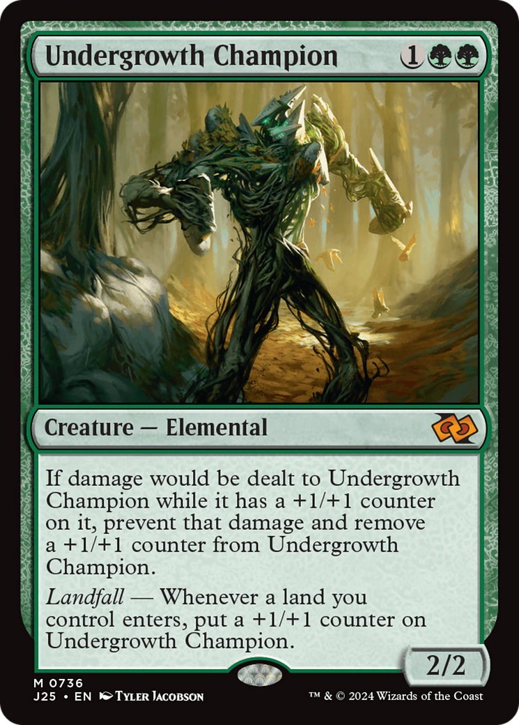 Undergrowth Champion (J25-736) - Foundations Jumpstart - Poke-Collect