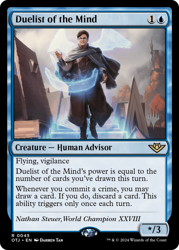 Duelist of the Mind (PPOTJ-045) - Outlaws of Thunder Junction Promos - Poke-Collect
