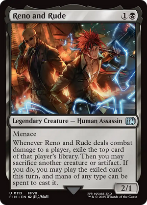 Reno and Rude (FIN-113) - FINAL FANTASY Foil - Poke-Collect