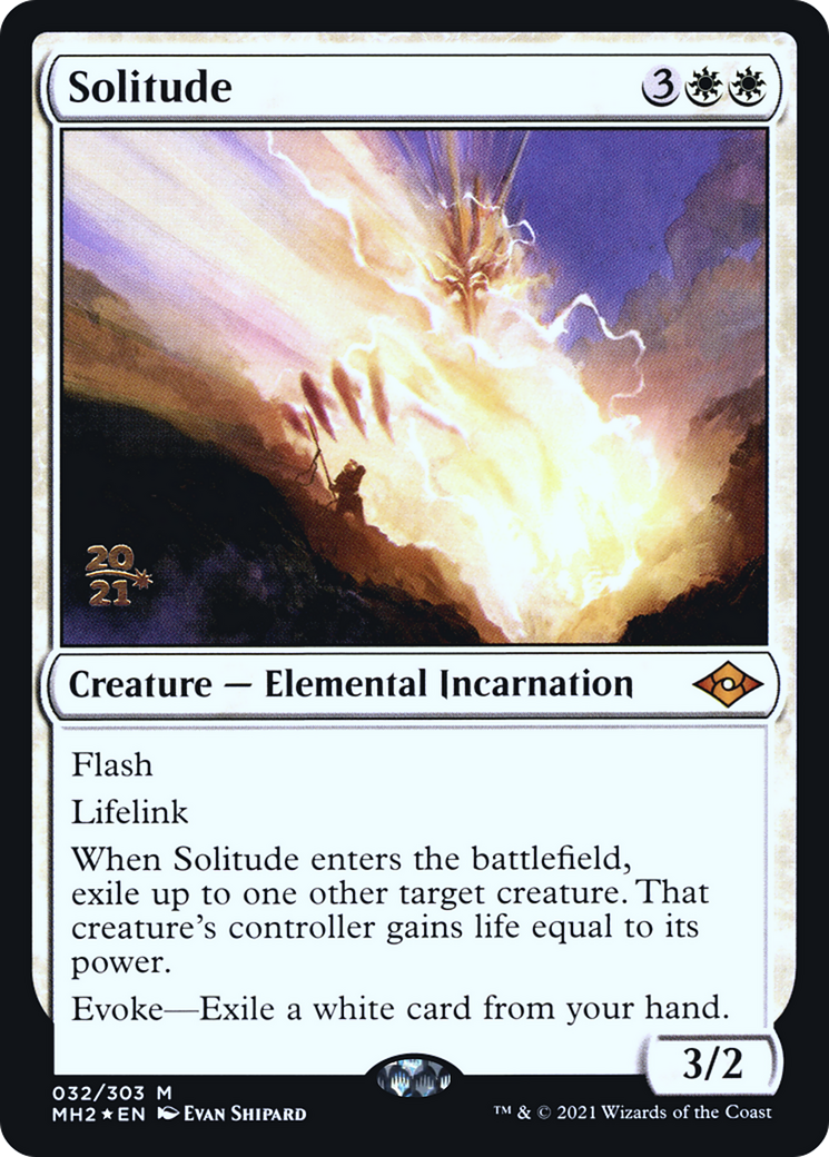 Solitude (PRE-32S) - Modern Horizons 2 Promos Foil - Poke-Collect