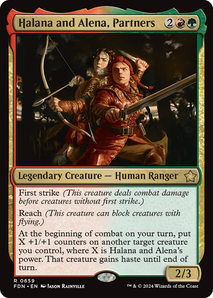 Halana and Alena, Partners (FDN-659) - Foundations - Poke-Collect