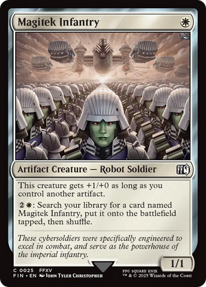 Magitek Infantry (FIN-025) - FINAL FANTASY Foil - Poke-Collect