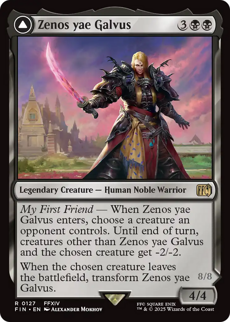 Zenos yae Galvus // Shinryu, Transcendent Rival (FIN-127) - FINAL FANTASY Foil - Poke-Collect
