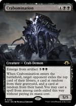 Crabomination (Extended Art) (MH3-452) - Modern Horizons 3: (Extended Art) Foil - Poke-Collect