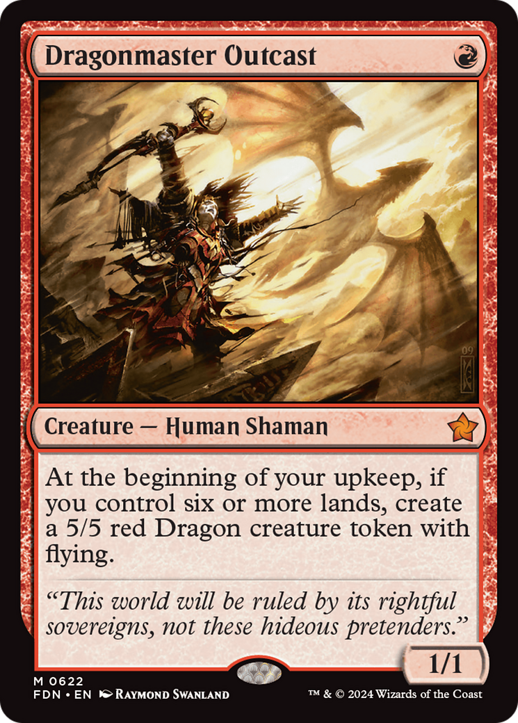Dragonmaster Outcast (FDN-622) - Foundations - Poke-Collect