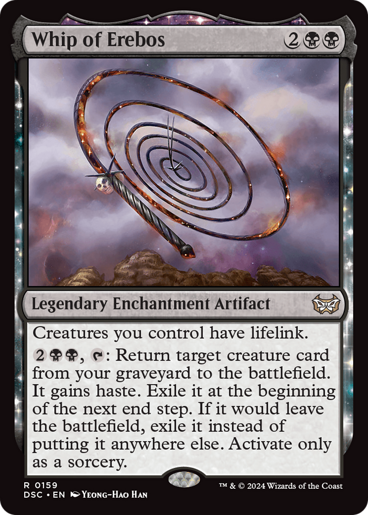 Whip of Erebos (DSC-159) - Duskmourn: House of Horror Commander - Poke-Collect